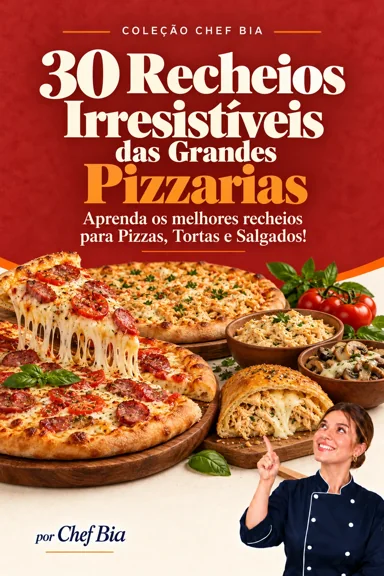 Capa do bônus 30 Recheios Irresistíveis das Grandes Pizzarias