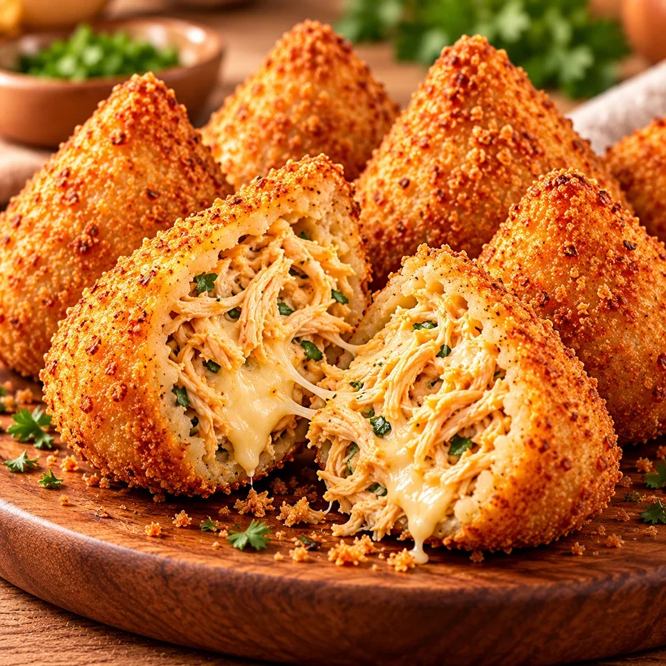 Coxinhas feitas na Air Fryer